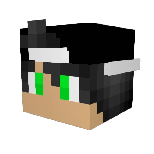 xXDevil__BoyXx Minecraft avatar head, 3D render
