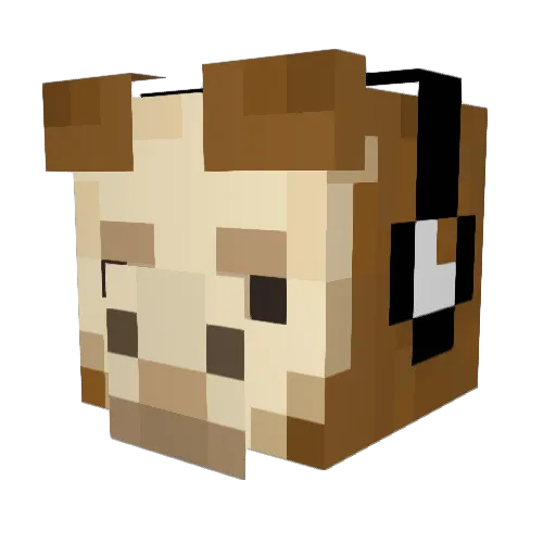 xXEEE3Xx Minecraft avatar head, 3D render