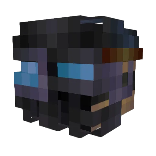 xXEduTheGamerXx Minecraft avatar head, 3D render