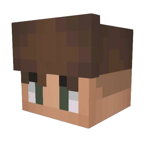 xXEmil13Xx Minecraft avatar head, 3D render