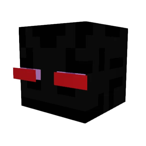 xXEnderManxXx Minecraft avatar head, 3D render