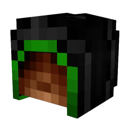 xXEndyGirlXx Minecraft avatar head, 3D render