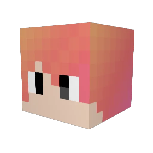 xXEthan_dragonXx Minecraft avatar head, 3D render