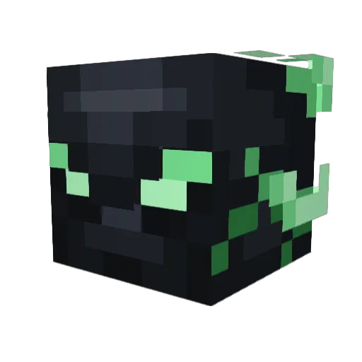 xXFYx Minecraft avatar head, 3D render