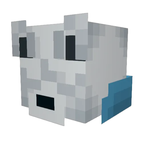 xXFrEdDuRsTXx Minecraft avatar head, 3D render