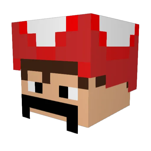xXFreezyPvPXx Minecraft avatar head, 3D render
