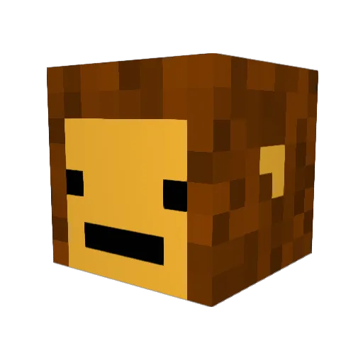 xXFrozen_FireXx Minecraft avatar head, 3D render