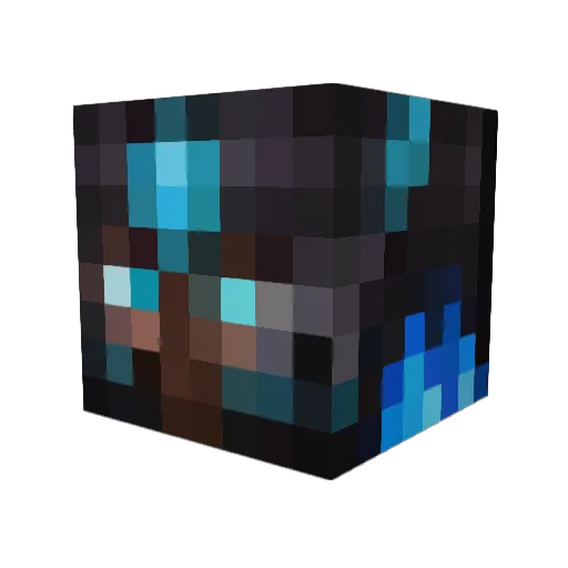 xXFuriousJJXx Minecraft avatar head, 3D render