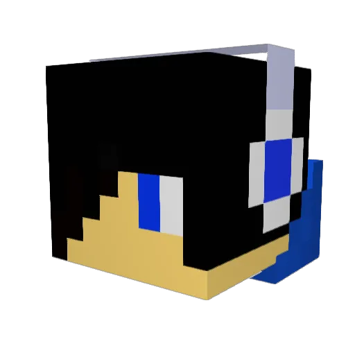 xXG4m1ngXx Minecraft avatar head, 3D render