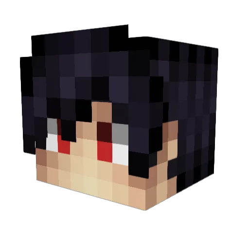 xXG_ManXx Minecraft avatar head, 3D render
