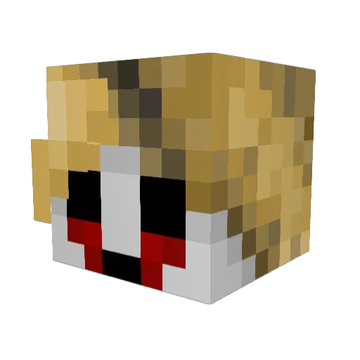 xXGeckomediaXx Minecraft avatar head, 3D render