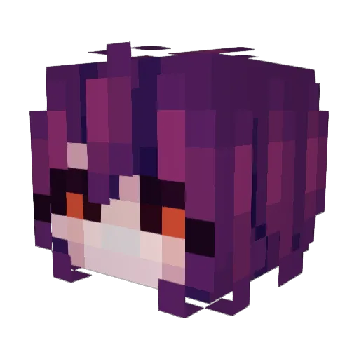 xXGeometricalXx Minecraft avatar head, 3D render