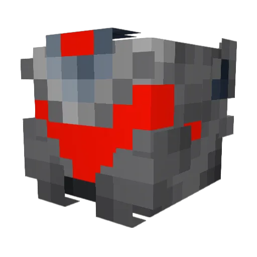 xXGrayWolfXx Minecraft avatar head, 3D render