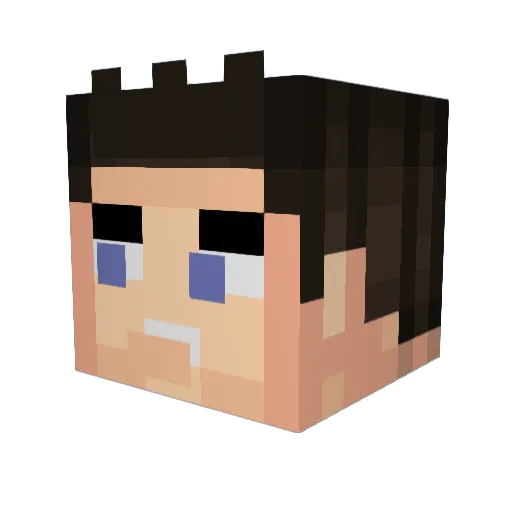 xXGreifMasterXx Minecraft avatar head, 3D render