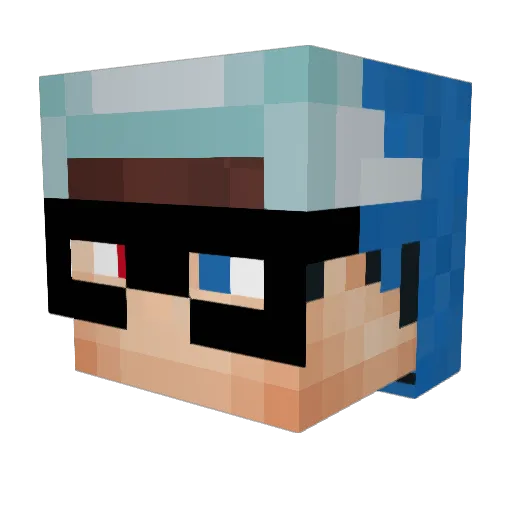 xXHeadShoZXx Minecraft avatar head, 3D render