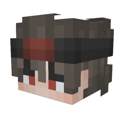 xXHypercorn69Xx Minecraft avatar head, 3D render