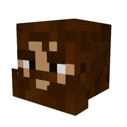 xXITAZZAIXx Minecraft avatar head, 3D render