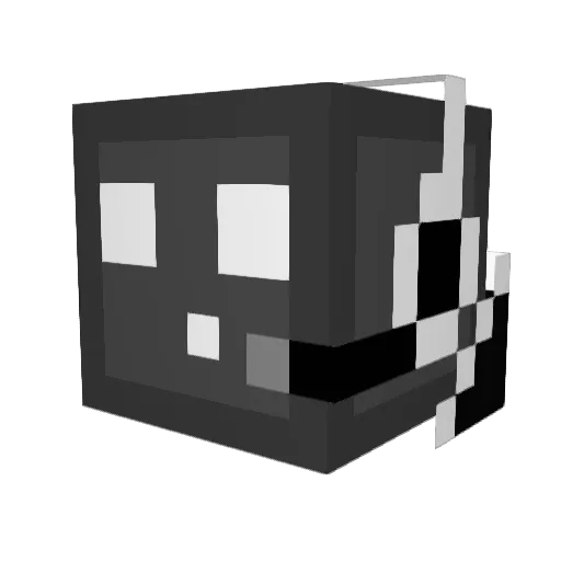 xXIronZombieXx Minecraft avatar head, 3D render
