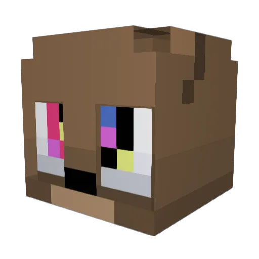 xXJ4MAXx Minecraft avatar head, 3D render