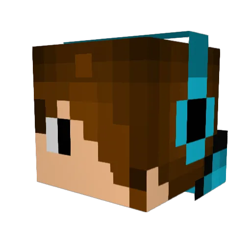 xXJackbro_37Xx Minecraft avatar head, 3D render