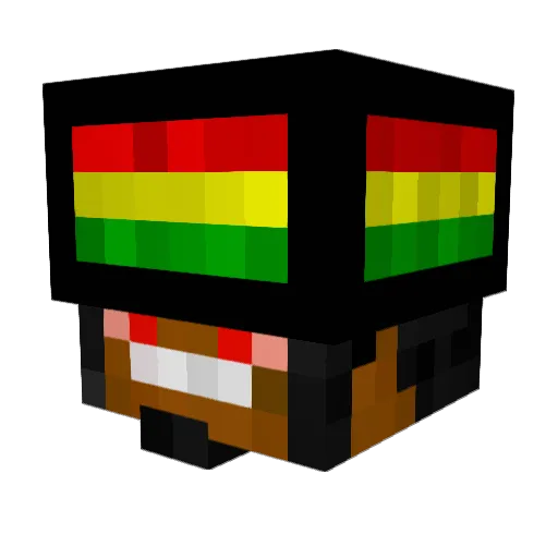 xXJeanxbonXx Minecraft avatar head, 3D render