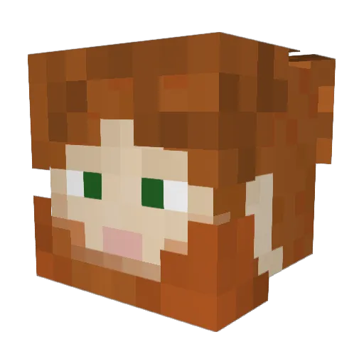 xXJesus_krisus Minecraft avatar head, 3D render