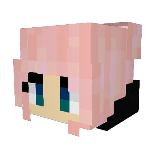 xXJoesyXx Minecraft avatar head, 3D render