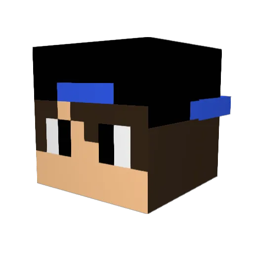 xXJoloGamerHDXx Minecraft avatar head, 3D render