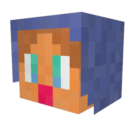 xXJvBaroniXx Minecraft avatar head, 3D render