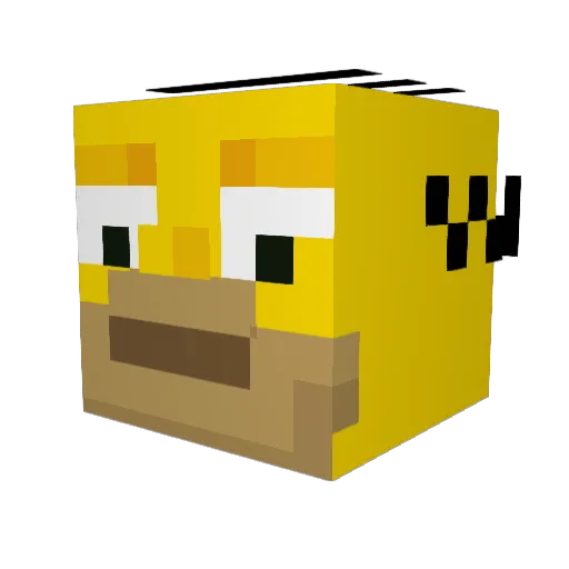 xXKEFFXx Minecraft avatar head, 3D render