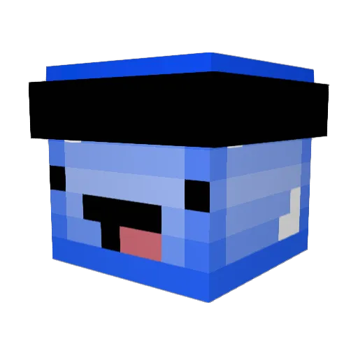 xXKaddiXx Minecraft avatar head, 3D render