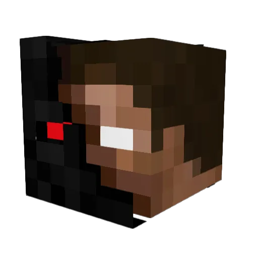 xXKarmaXDXx Minecraft avatar head, 3D render