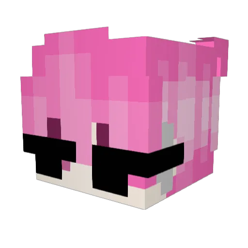 xXKekseBackenXx Minecraft avatar head, 3D render