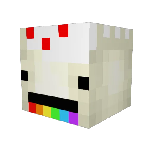 xXKnightmairXx Minecraft avatar head, 3D render