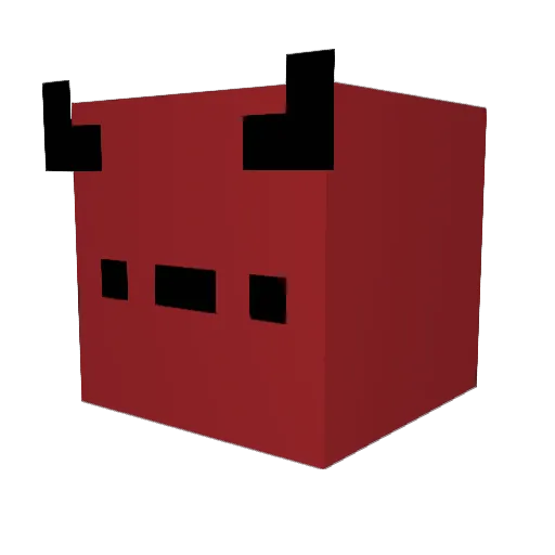 xXLARGEXx Minecraft avatar head, 3D render