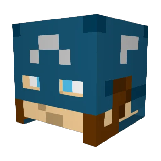 xXLEVAABOYXx Minecraft avatar head, 3D render