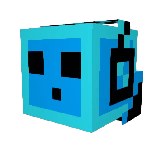 xXLUCAS5Xx Minecraft avatar head, 3D render