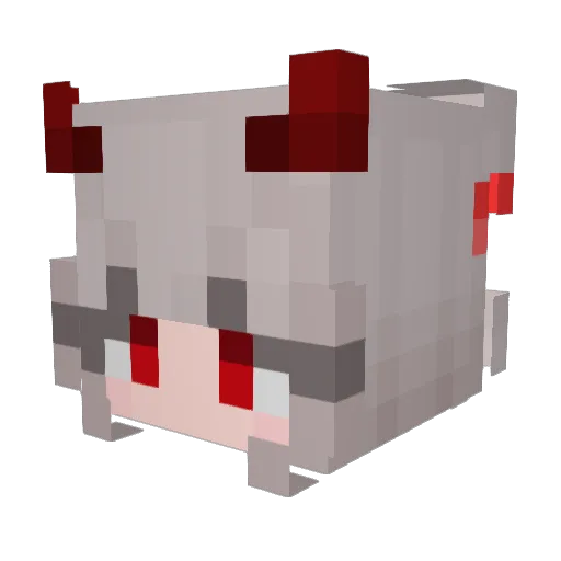 xXLadyAlinaXx Minecraft avatar head, 3D render