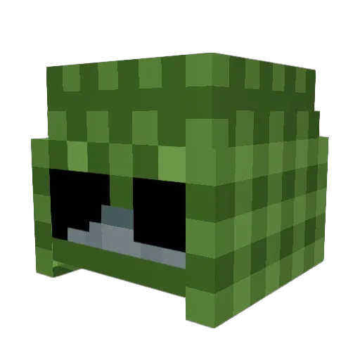 xXLeofyHDXx Minecraft avatar head, 3D render
