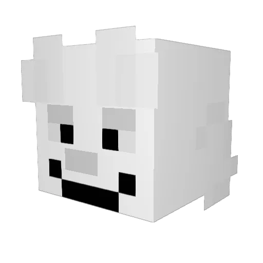 xXLil_WeenXx Minecraft avatar head, 3D render