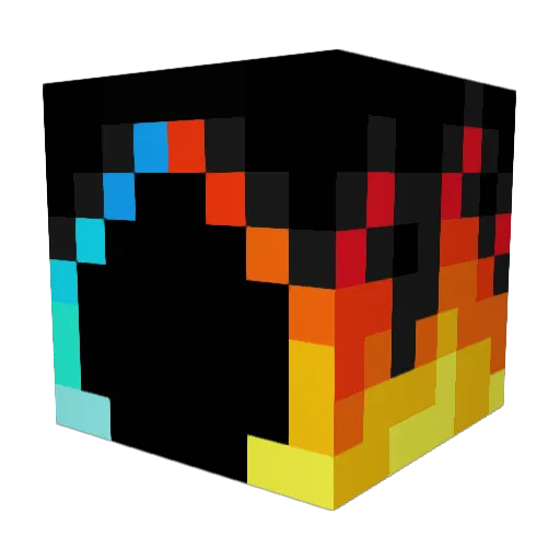 xXM2007Xx Minecraft avatar head, 3D render