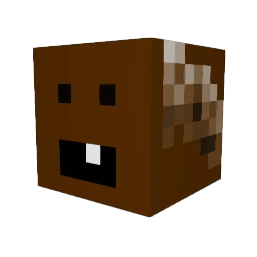 xXMankkiXx Minecraft avatar head, 3D render