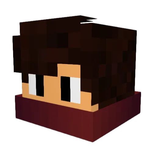 xXMarcos_16Xx Minecraft avatar head, 3D render