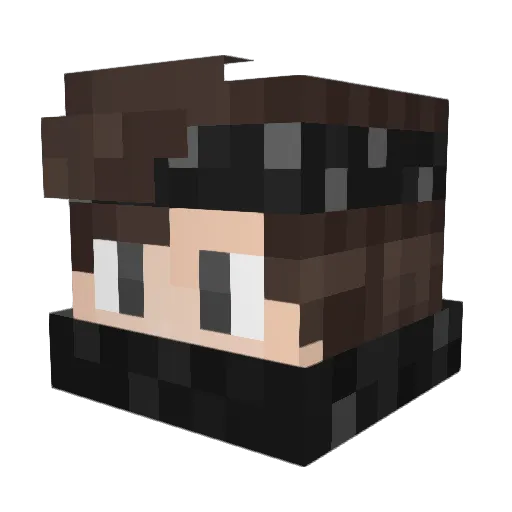 xXMatiasGamerXx Minecraft avatar head, 3D render