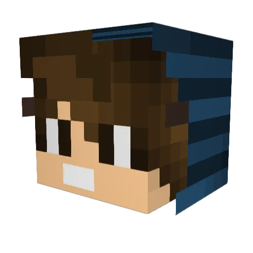 xXMeowBoyXx Minecraft avatar head, 3D render