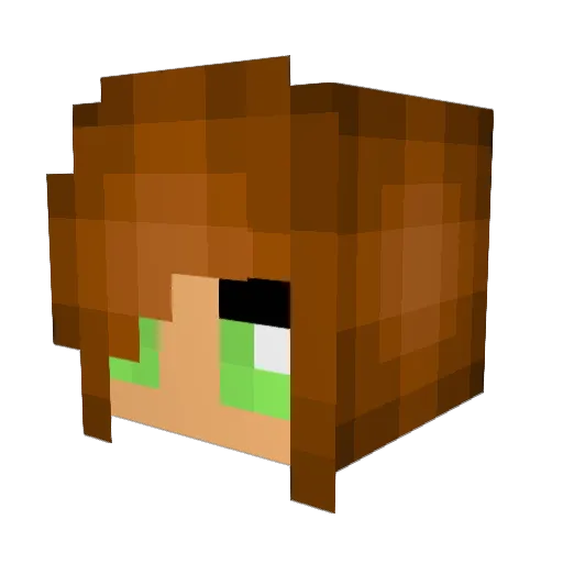 xXMichaaXx Minecraft avatar head, 3D render