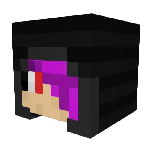 xXMod02Xx Minecraft avatar head, 3D render