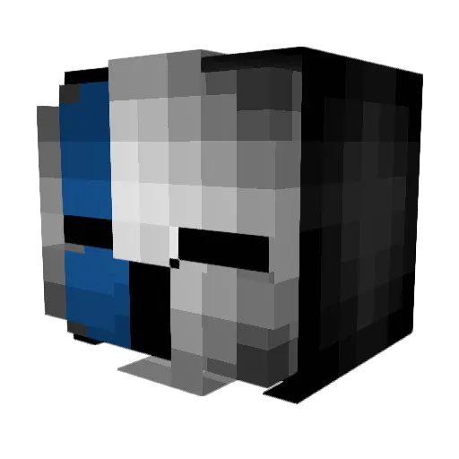 xXMrTryHardXx Minecraft avatar head, 3D render