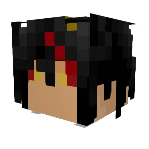 xXNightmare3Xx Minecraft avatar head, 3D render