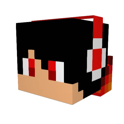 xXNozarerXx Minecraft avatar head, 3D render